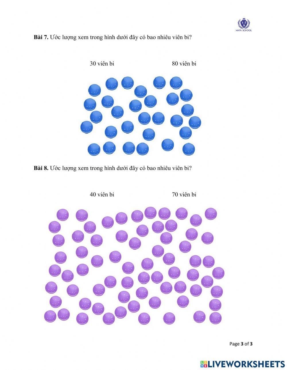Ước lượng và làm tròn số