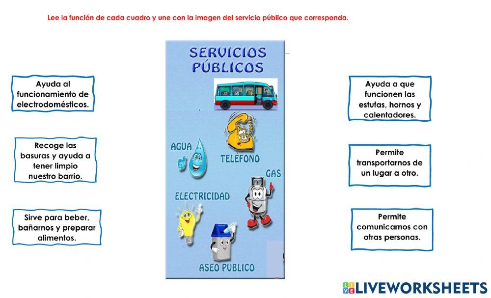 Servicios públicos