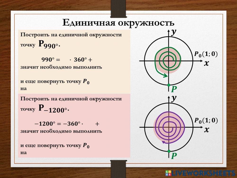Единичная окружность