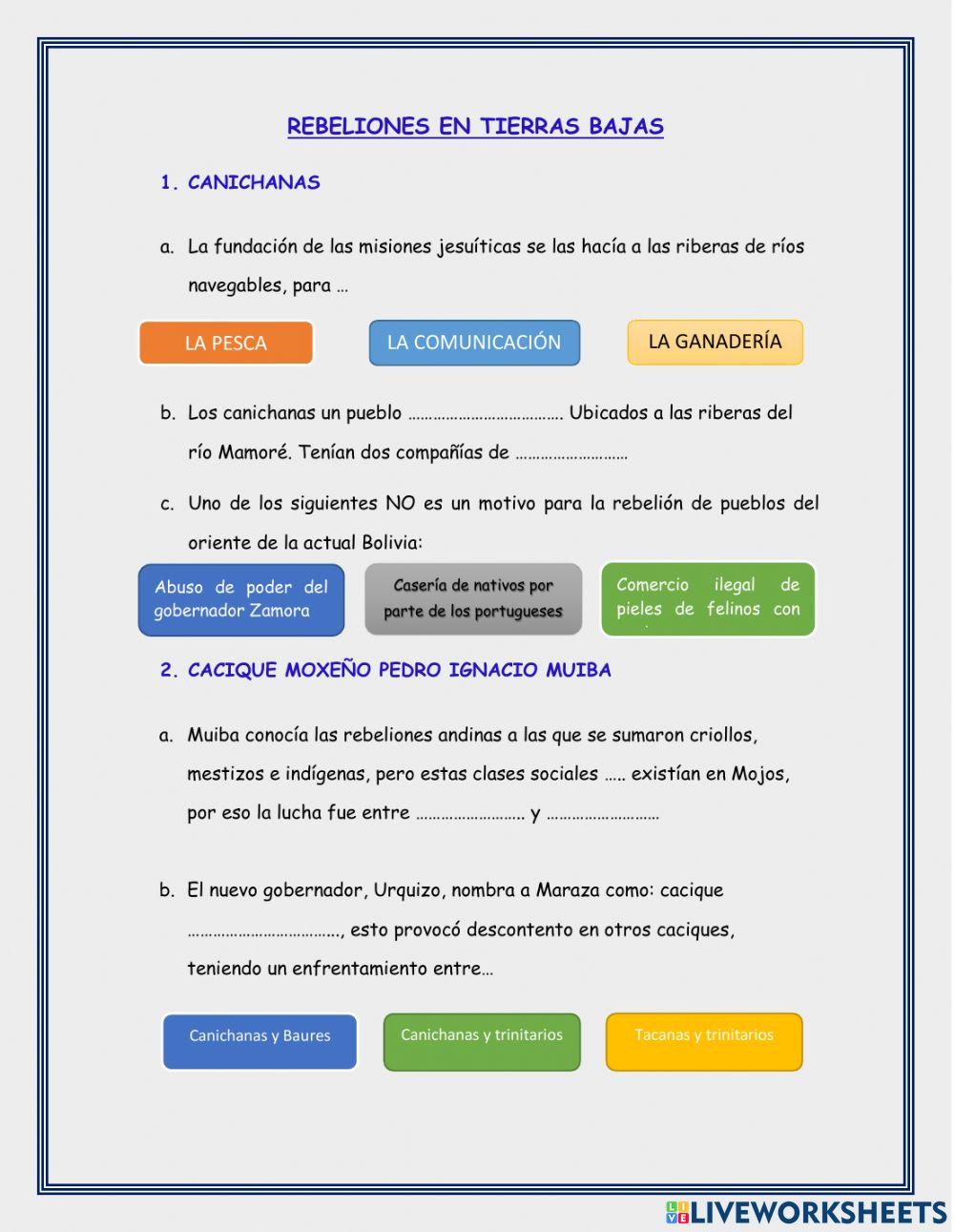 Rebelión en las tierras bajas