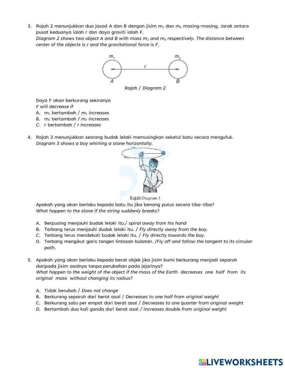 ULANGKAJI BAB 3 FIZIK TING 4