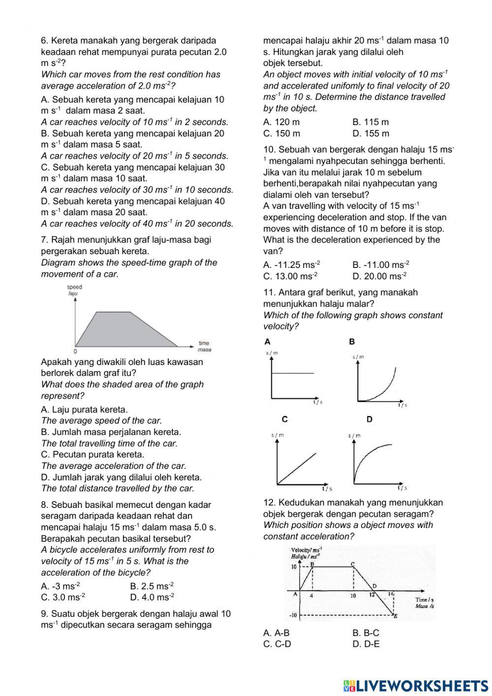 Ulangkaji Fizik T4 : Bab 2