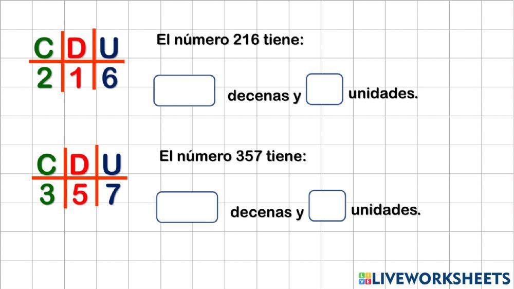Descomposición de Números
