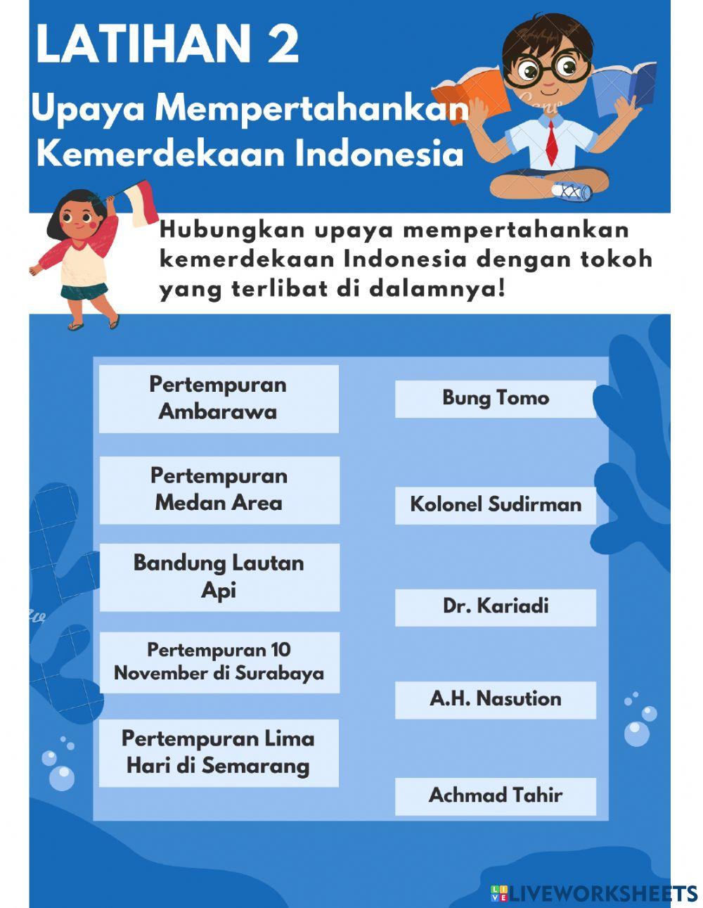 Upaya Mempertahankan Kemerdekaan