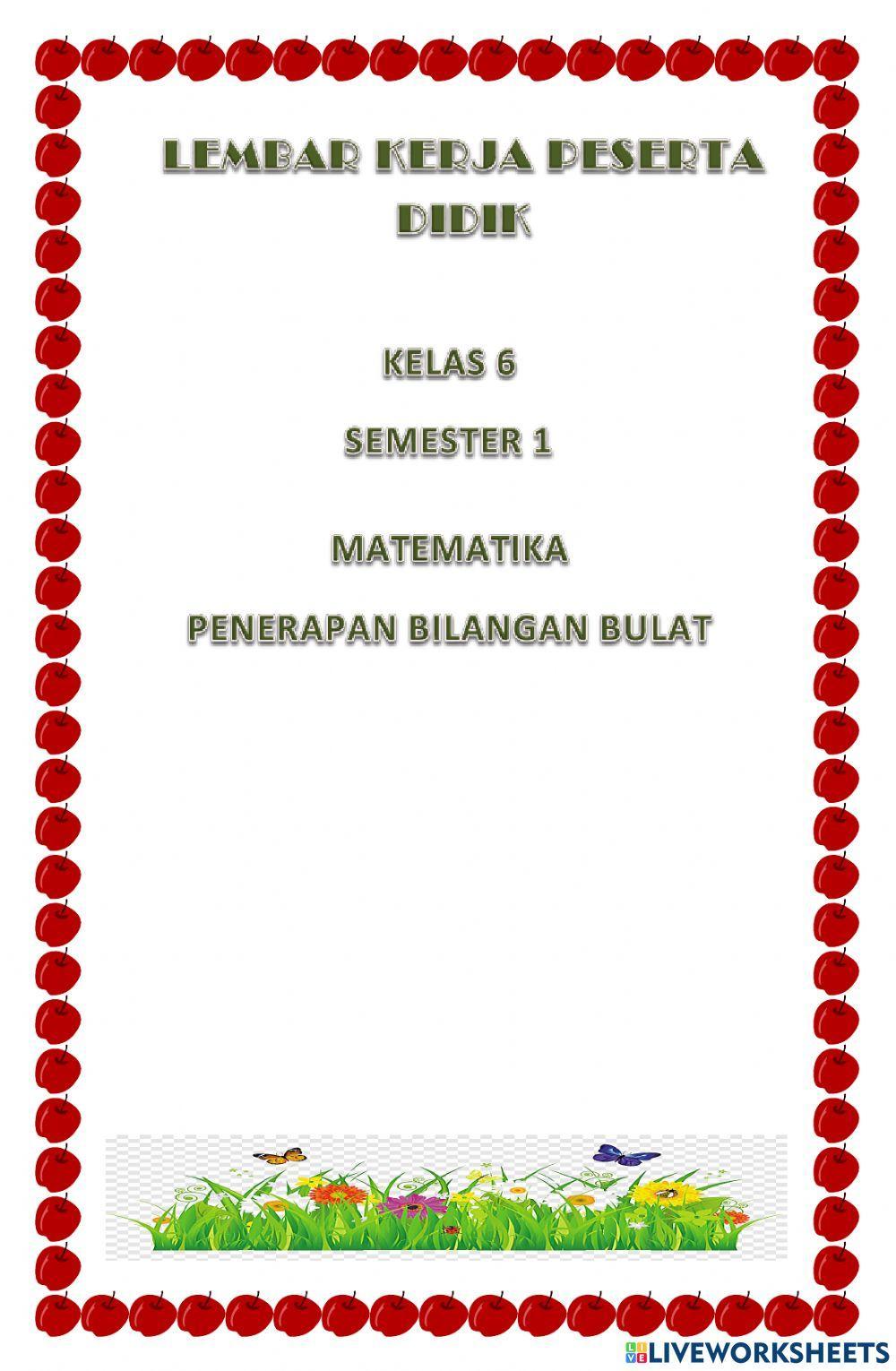 Bilangan Bulat