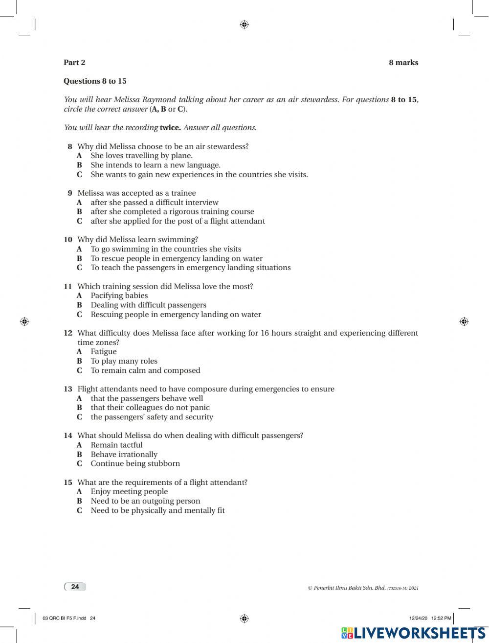 Listening Practise 2