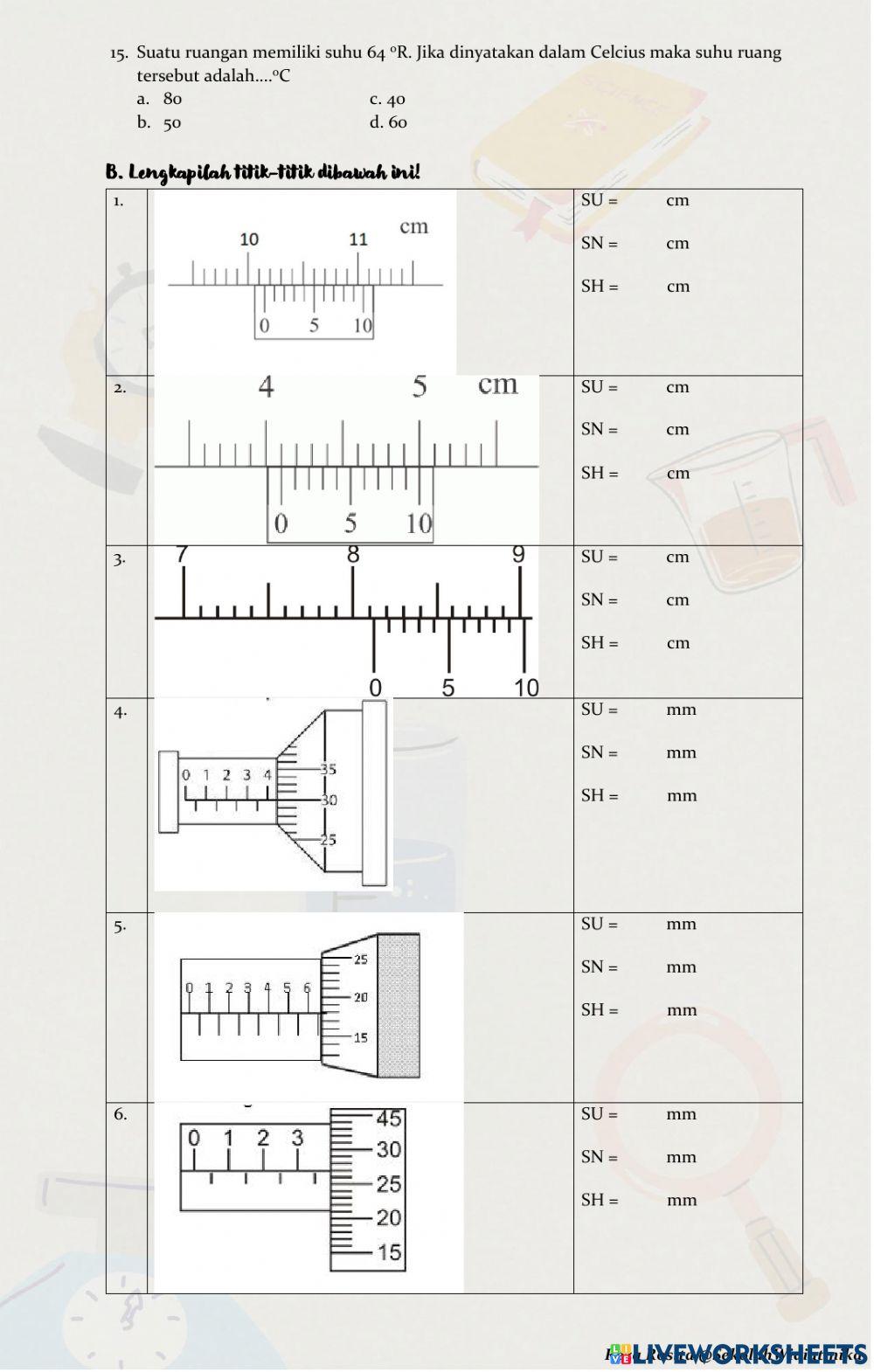 Ulangan Objek IPA dan pengamatannya