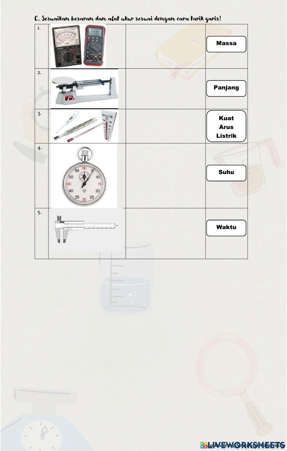 Ulangan Objek IPA dan pengamatannya