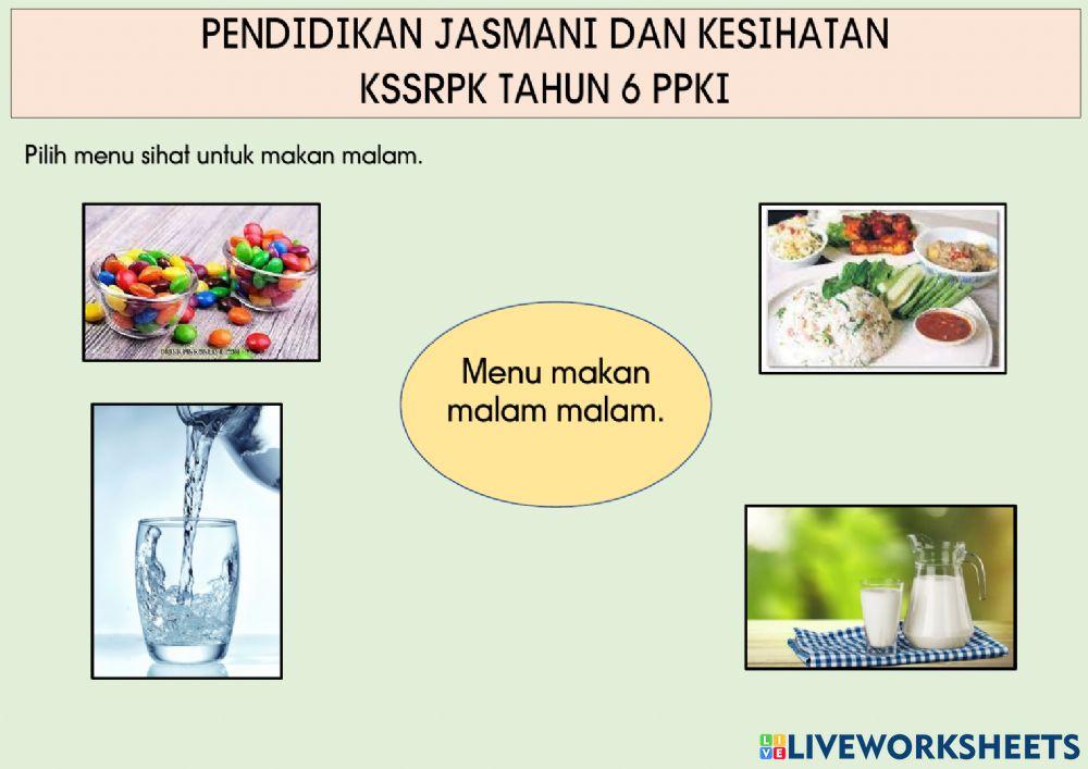 Menu Makan Malam