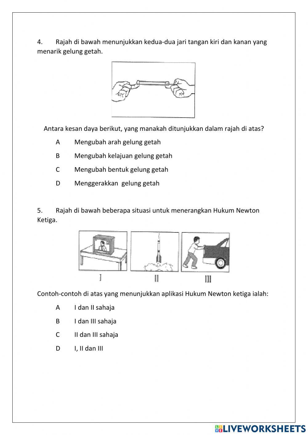 Daya & Gerakan (Ulangkaji)