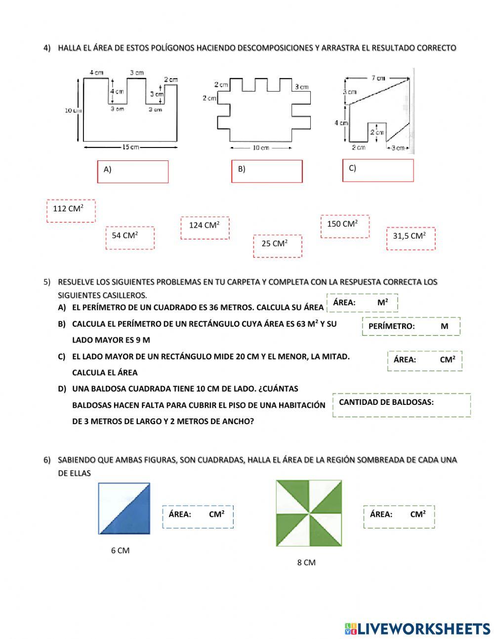 2° año-núcleo 5- tp n°11-áreas