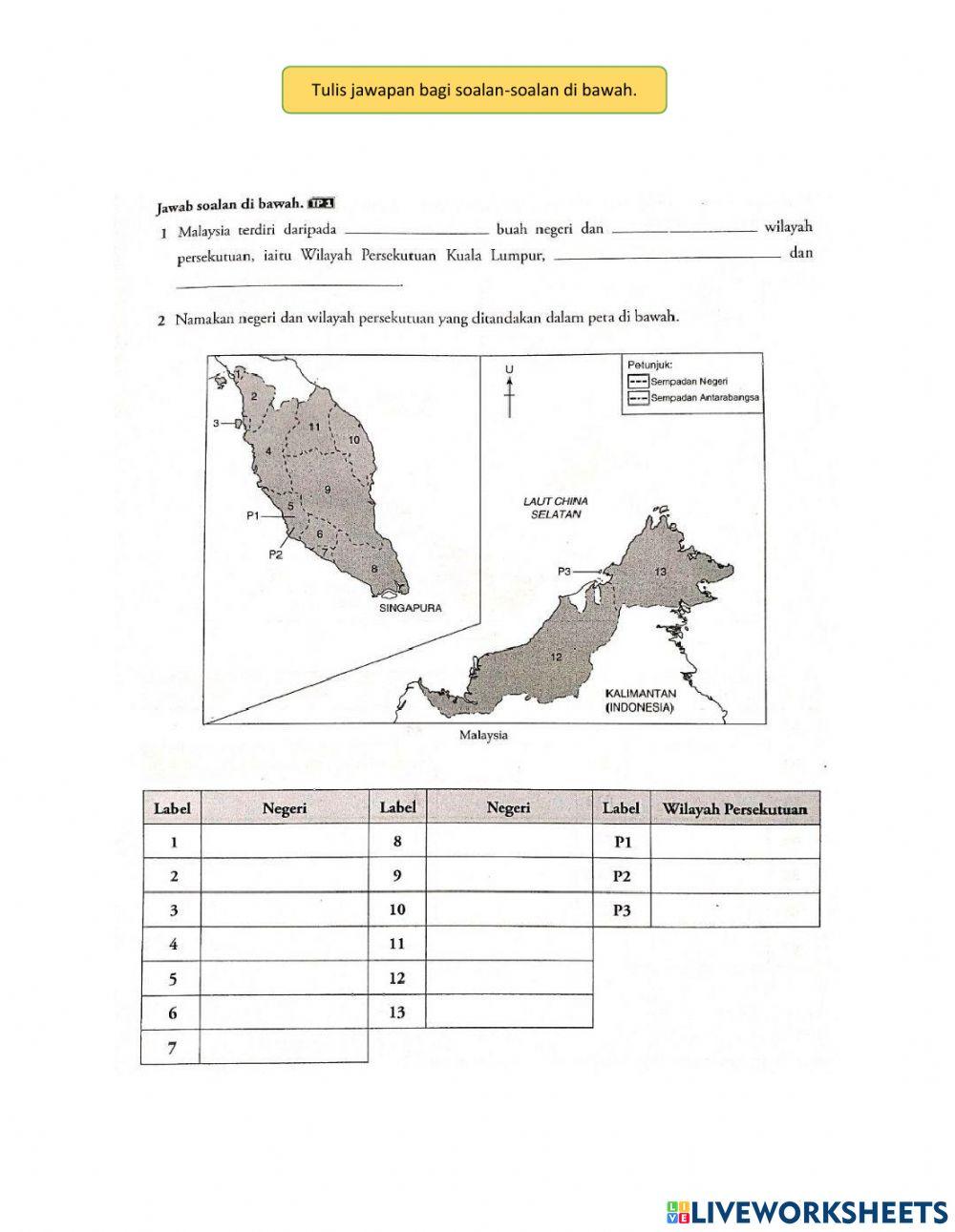 Bab4 (F1) - Lakaran Peta Malaysia