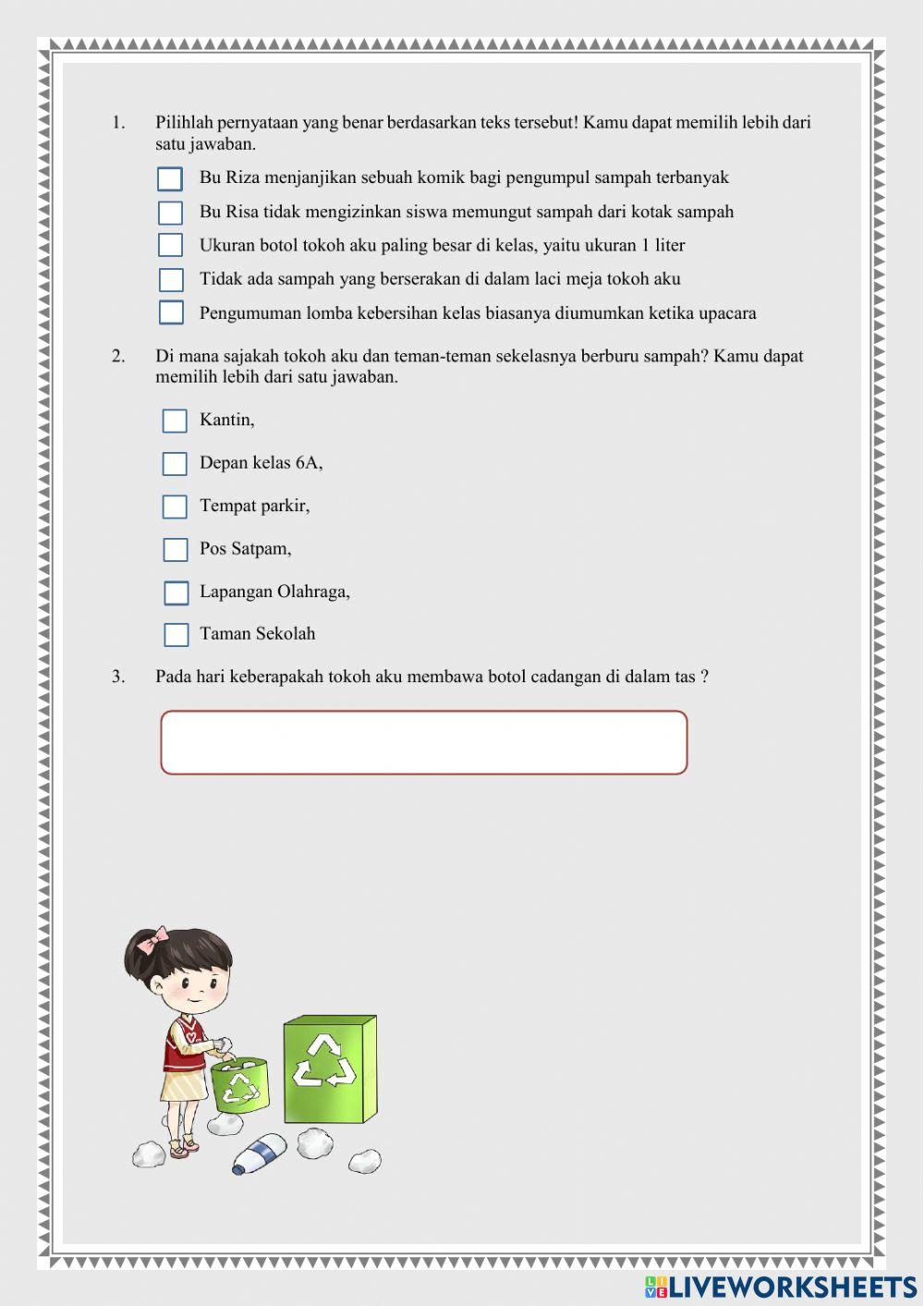 Literasi Formatif Kelas VI