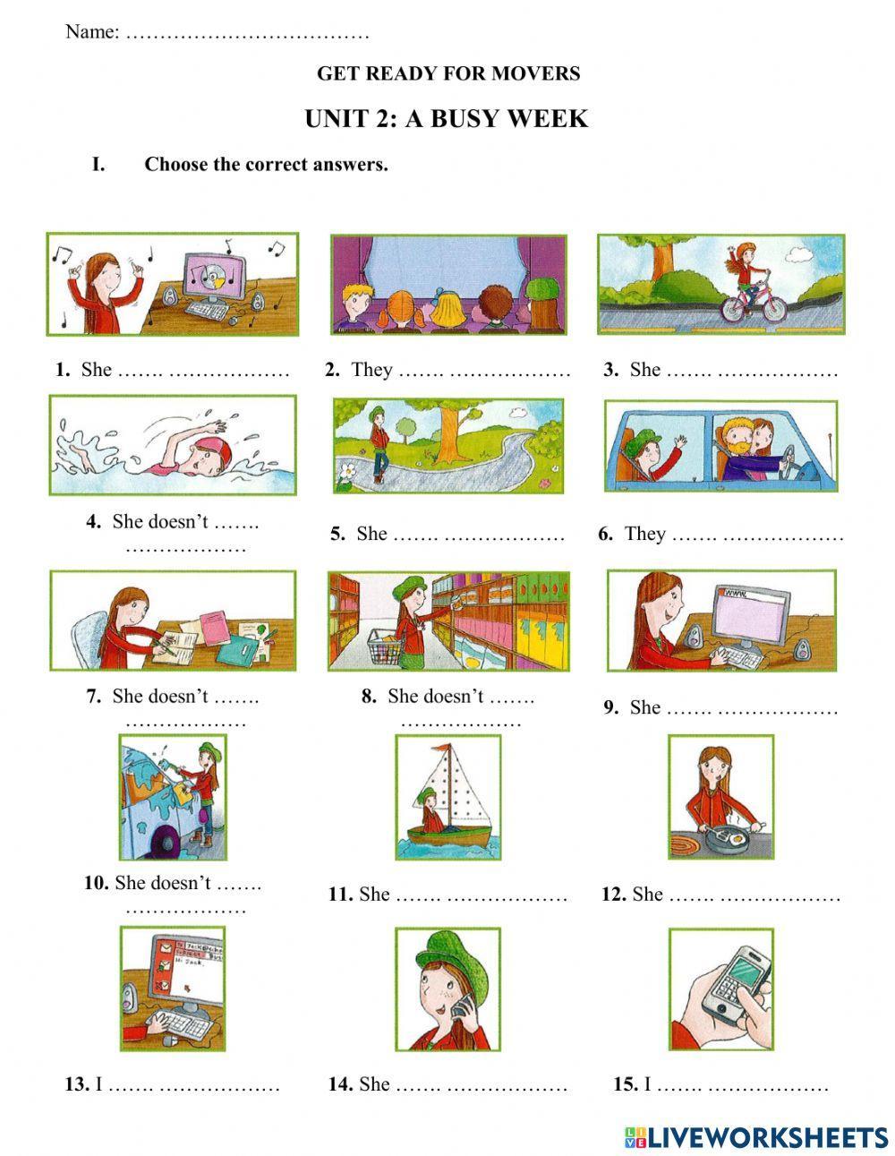 GRFM - Unit 2 - Like + ing