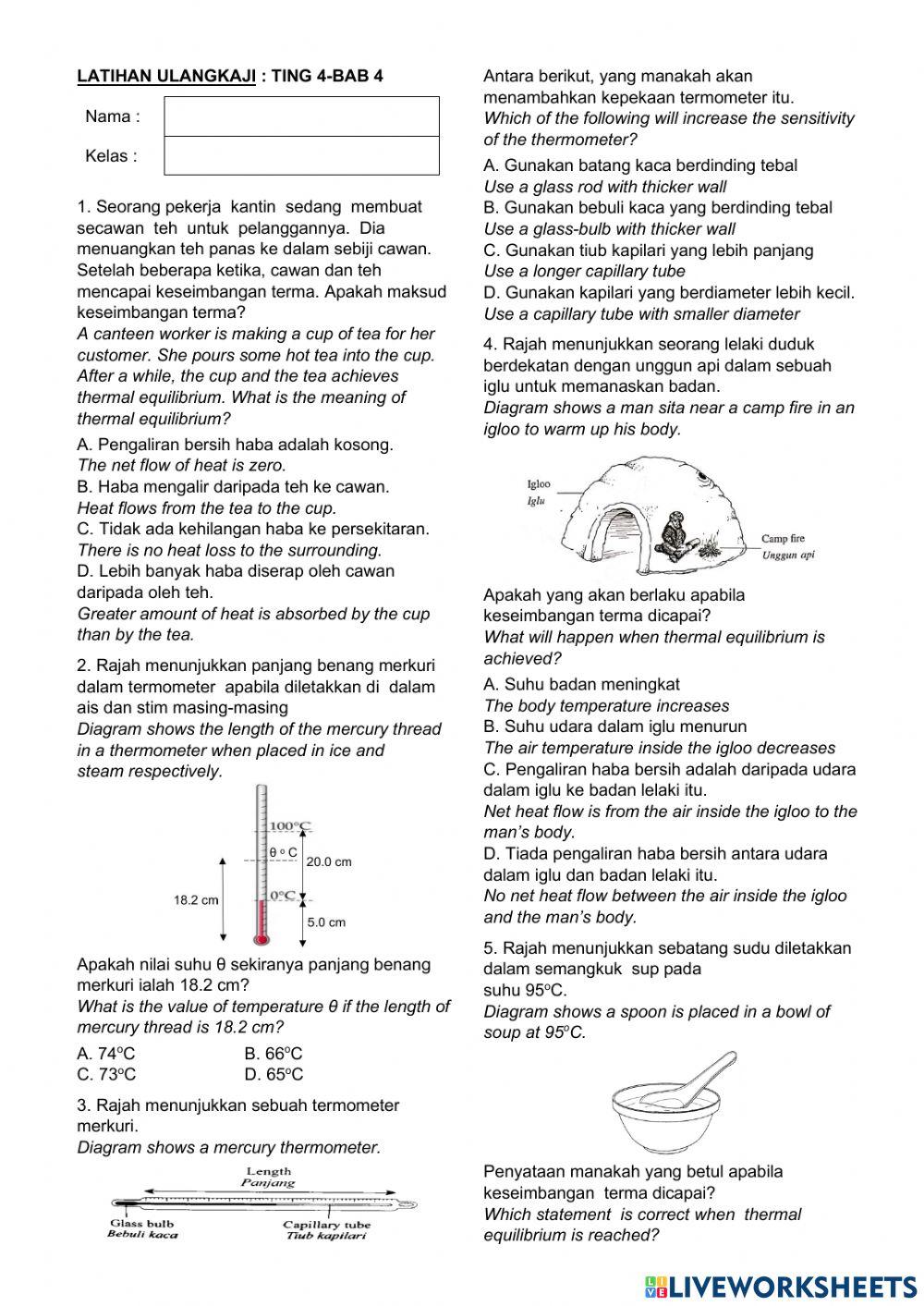 Ulangkaji T4 : Bab 4