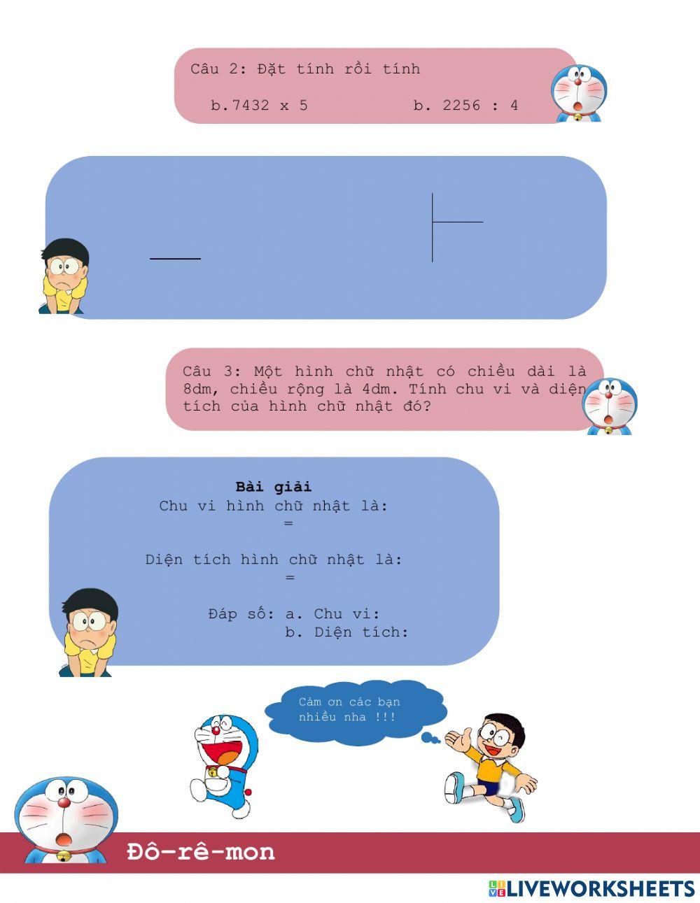 Ôn toán lớp 4- đầu năm