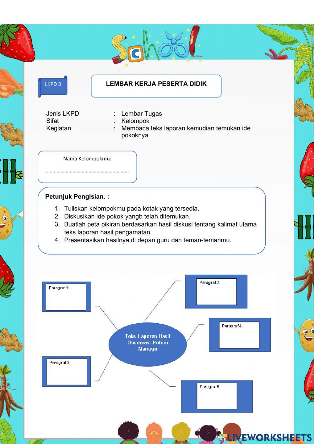 LKPD Kelas 6 Tema 1 Subtema 1 Pembelajaran 3