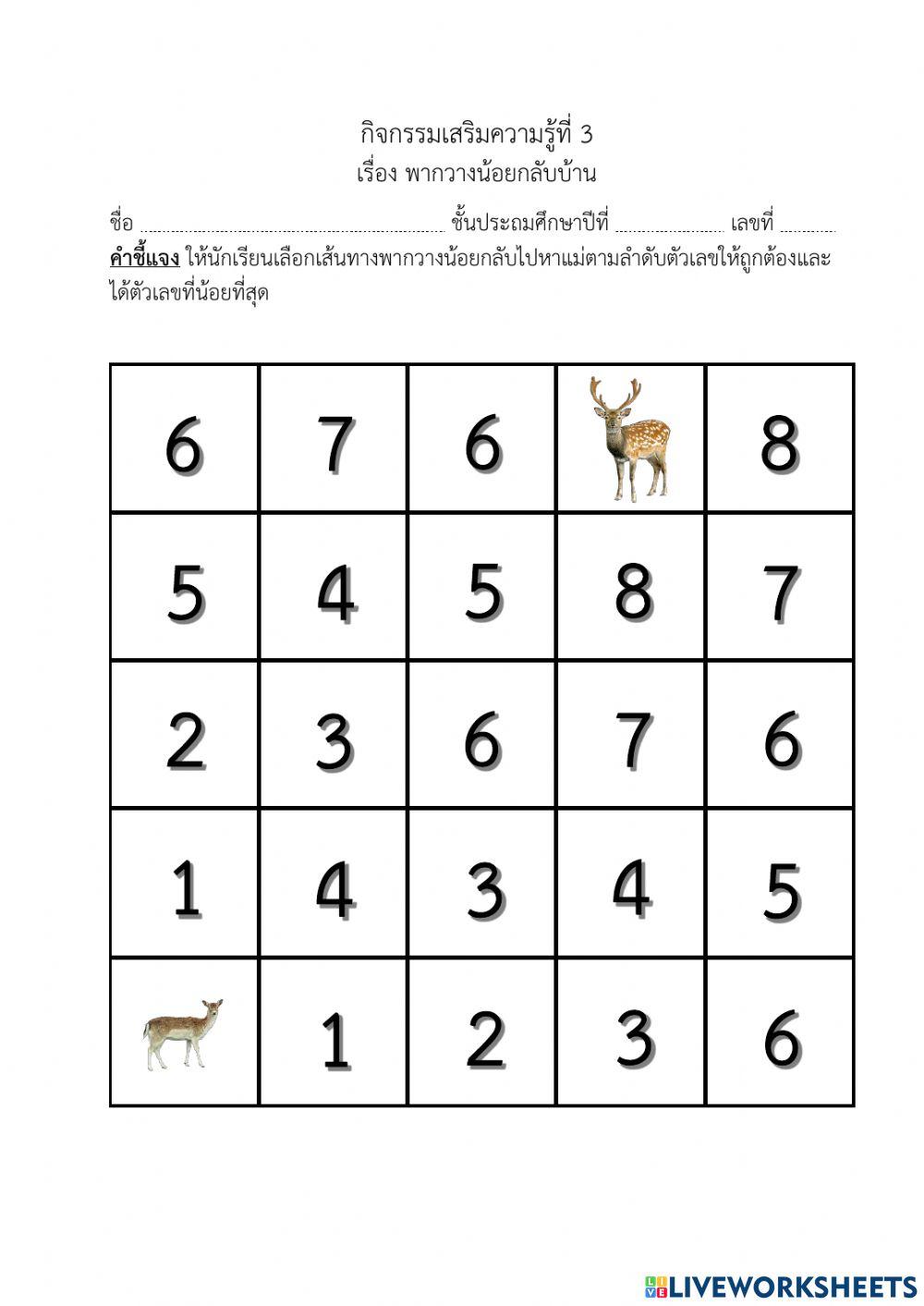 พากวางน้อยกลับบ้าน