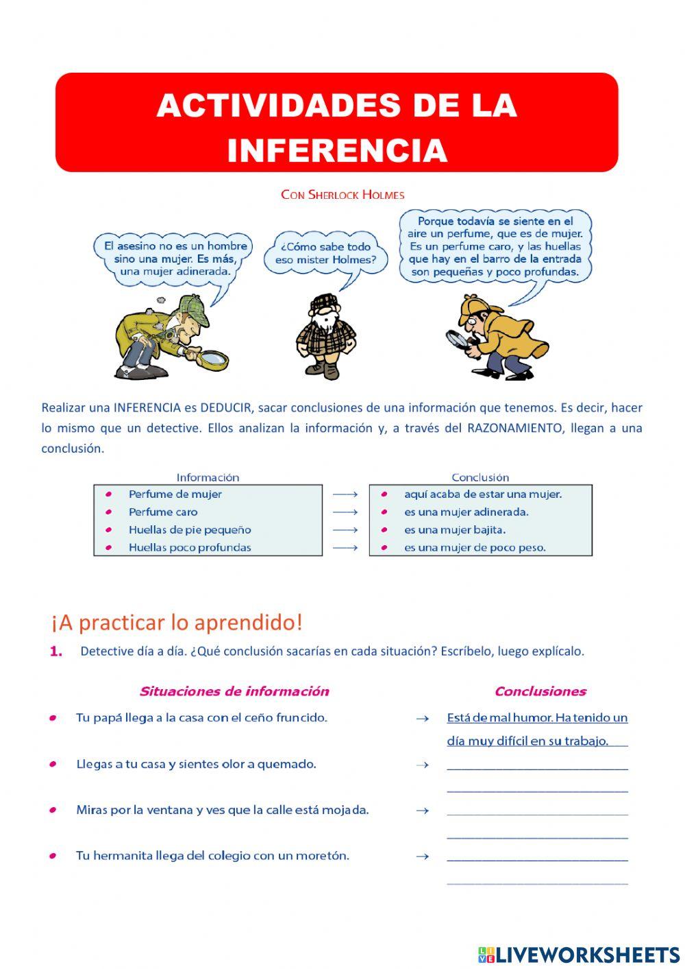 La inferencia