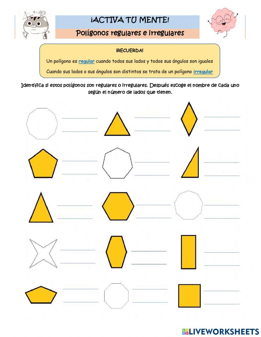 ACTIVA TU MENTE - POLÍGONOS