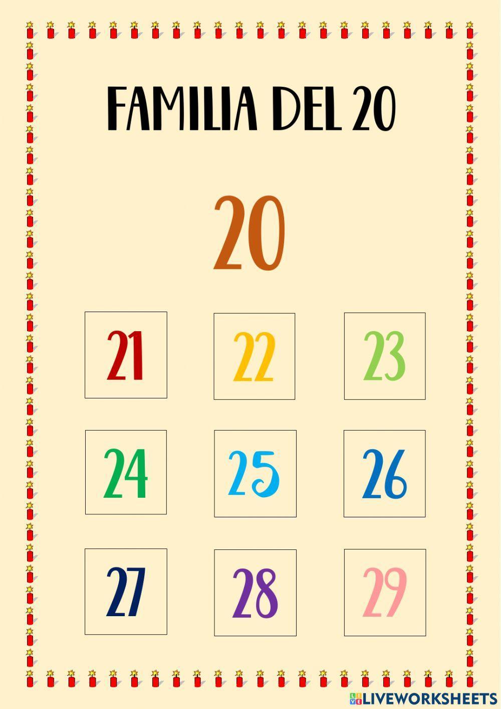 Familia del 20