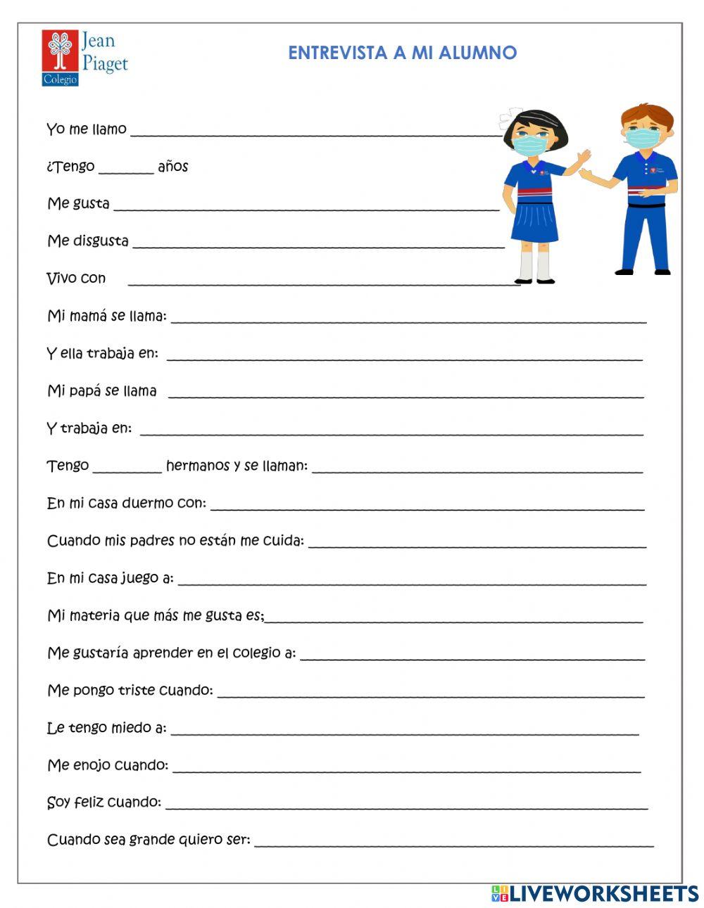 JP Entrevista a mi alumno