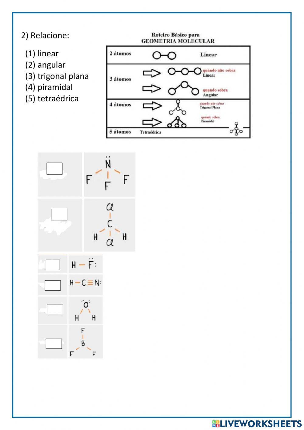 Geometria molec… | Free Interactive Worksheets | 1294477, image size:1000x1413