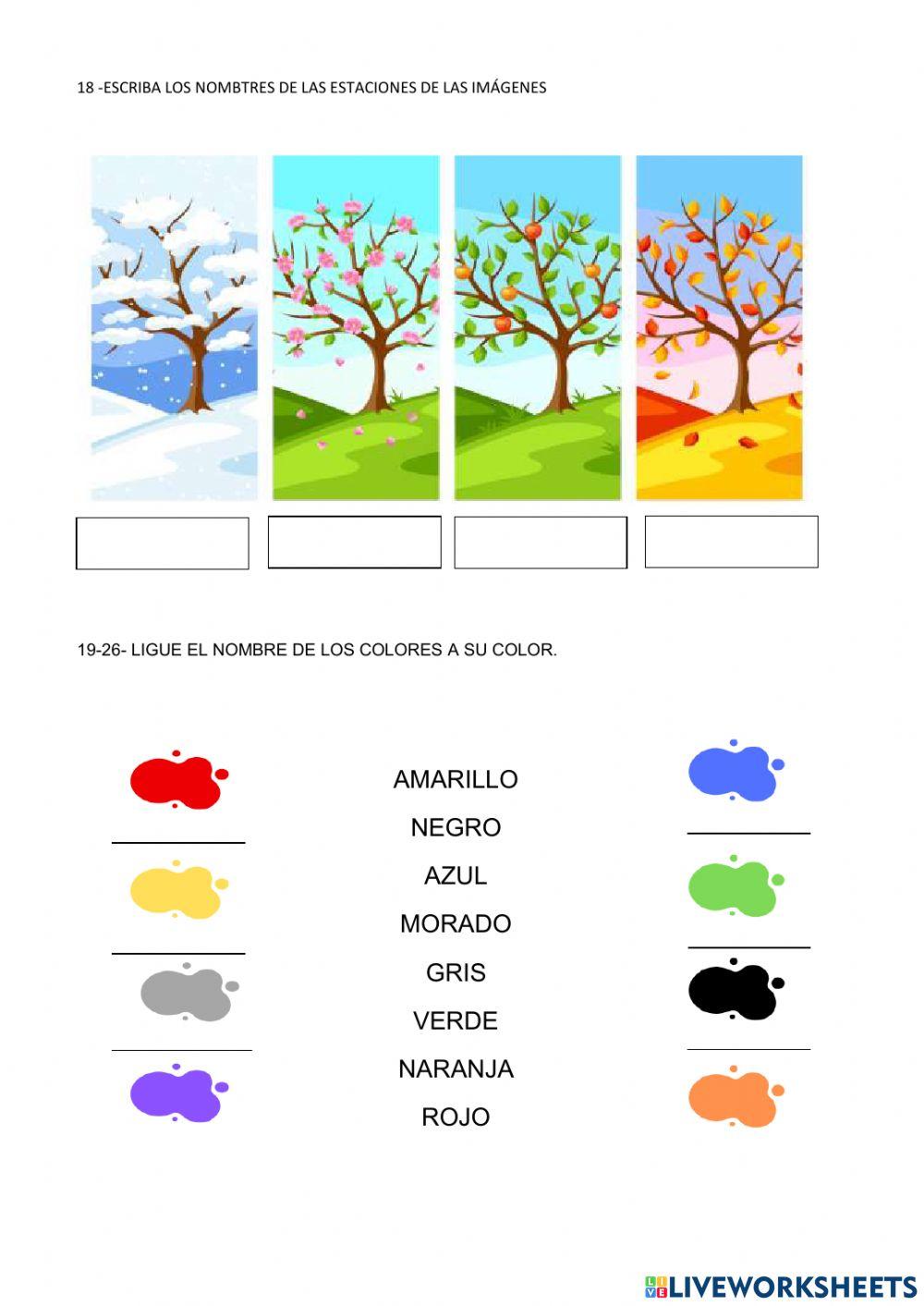 Evaluación español 2º trimestre