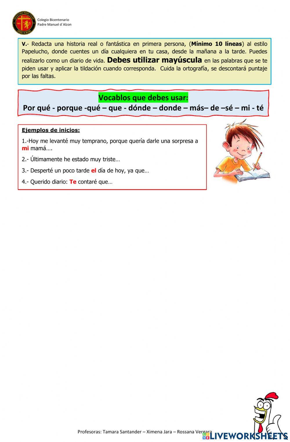 Guía n°3 Lenguaje-SegundoTrimestre-6°año.