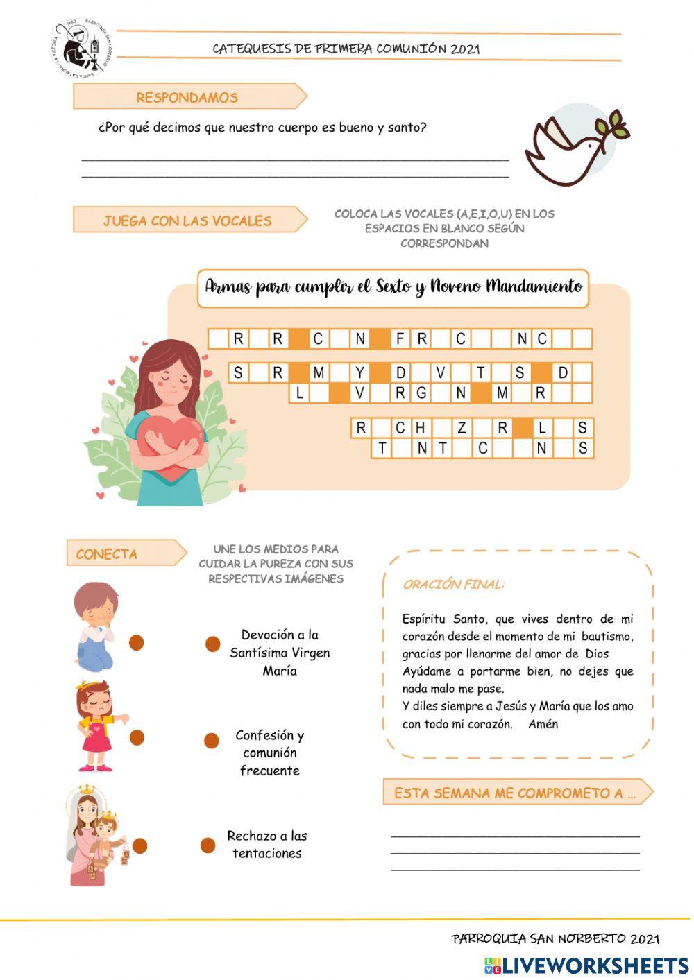 Tema 13 - Sexto y Noveno Mandamiento