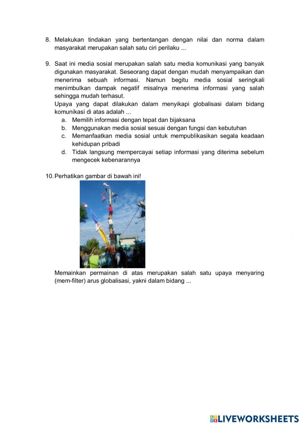 LKPD IPS Kelas 9 Bab 2