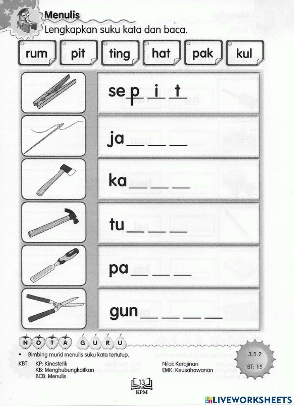 Ppki tahun 3 bahasa melayu