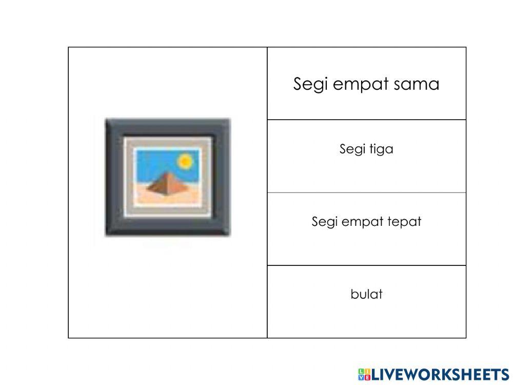 Pilih jawapan by Cikgu Rohaya Sk Felda Neram satu