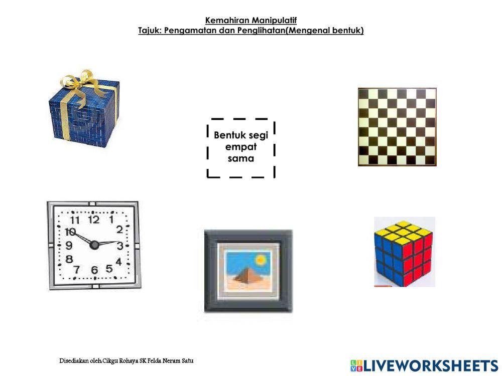 Mengenal bentuk