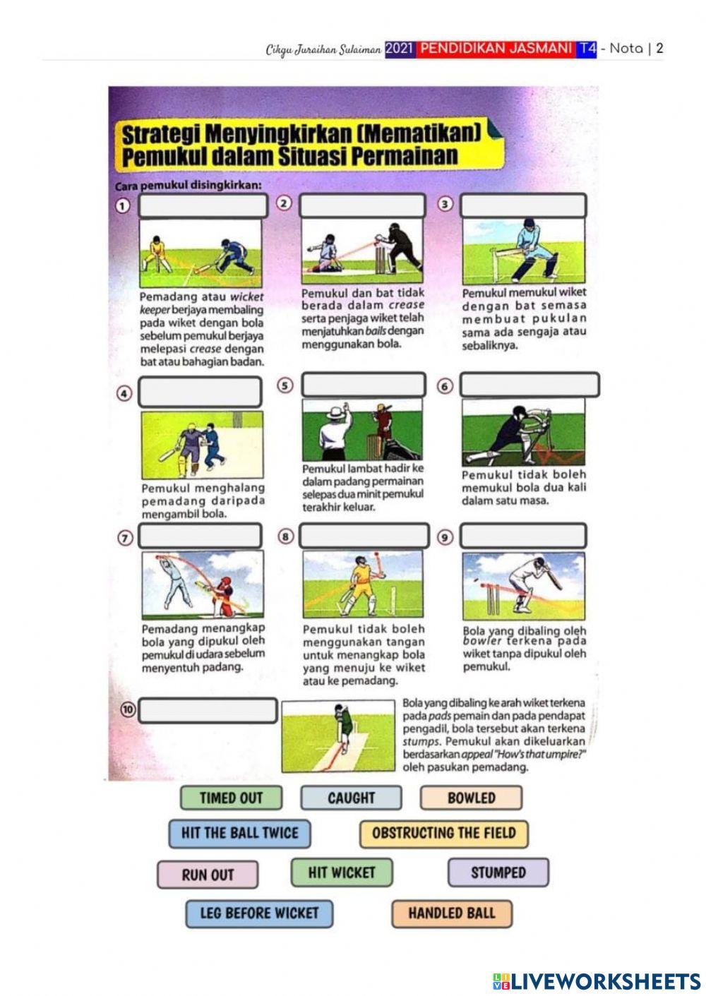 Undang-undang permainan kriket