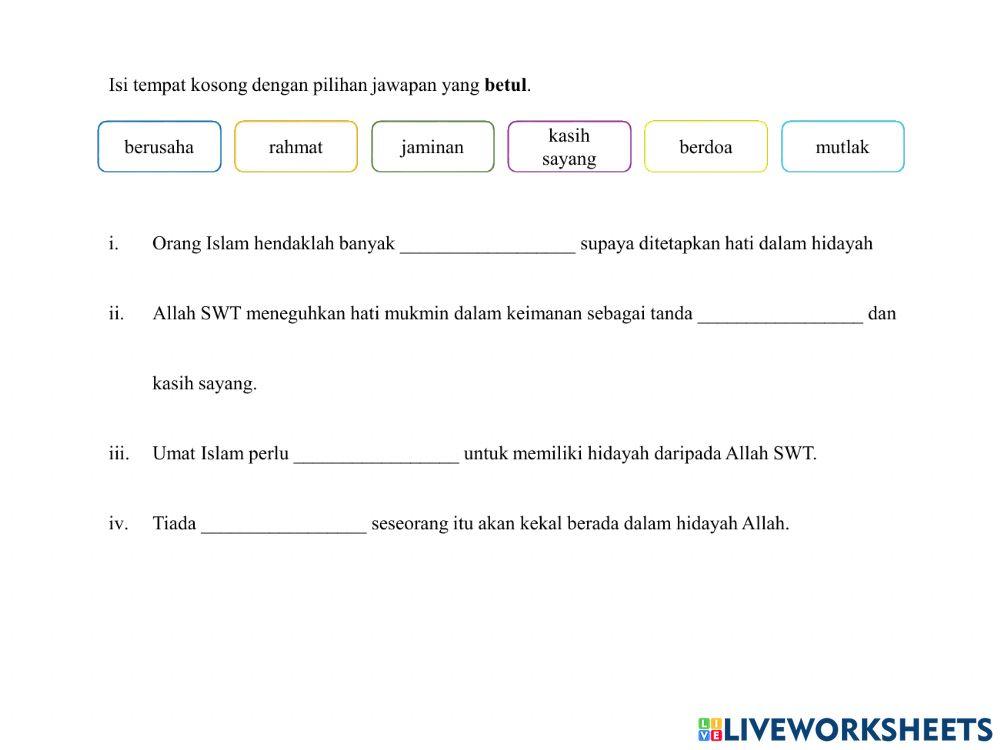Allah SWT Pengurnia Hidayah