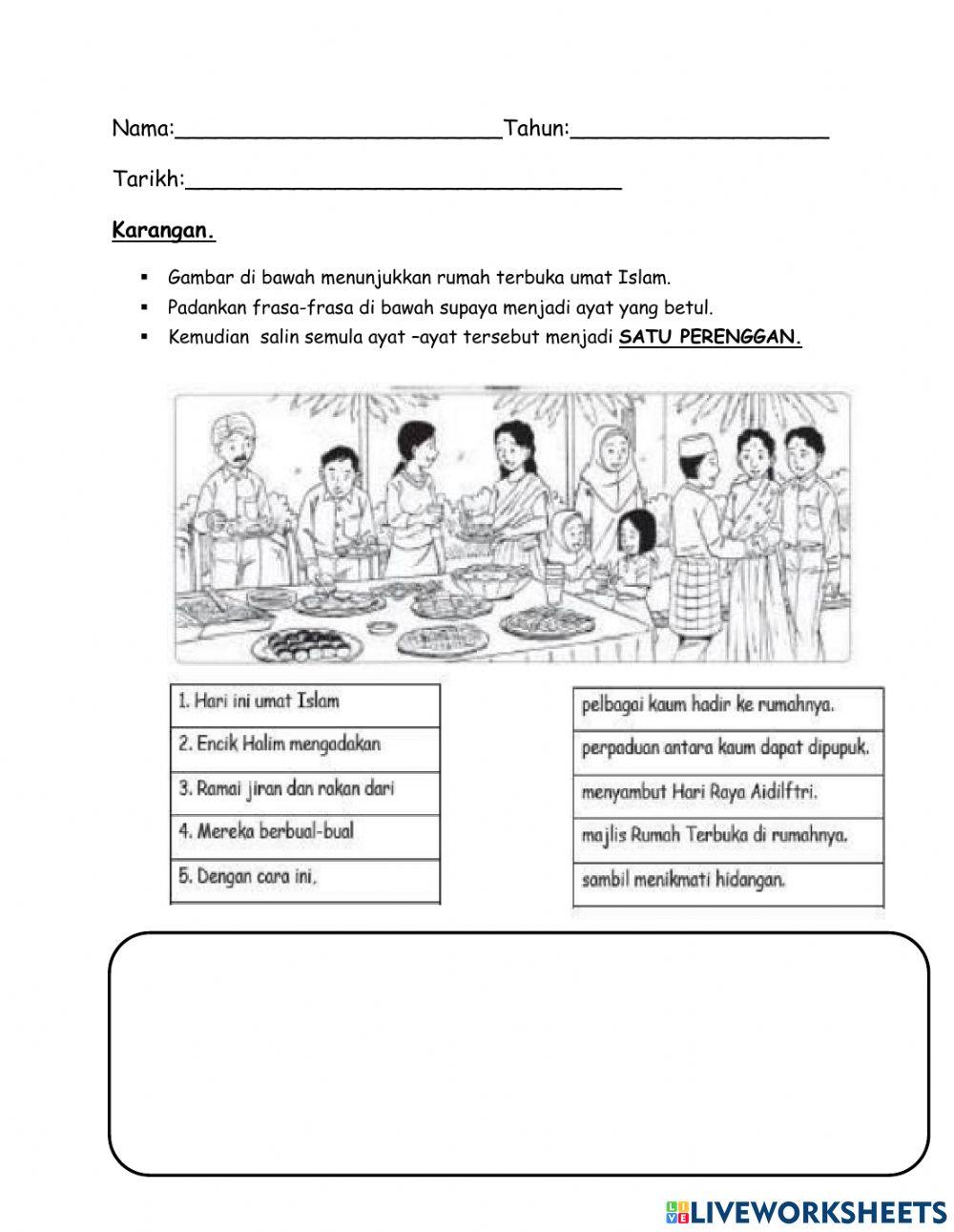 Karangan-rumah terbuka