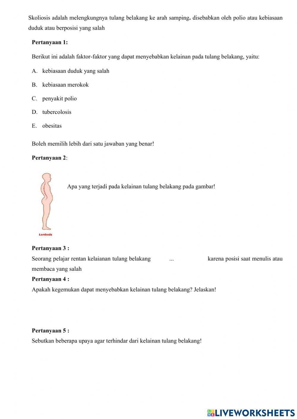 Sistem gerak benda dan makhluk hidup