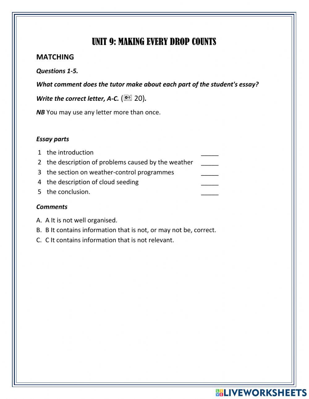 Complete IELTS 4-5 Unit 9 Listening WB