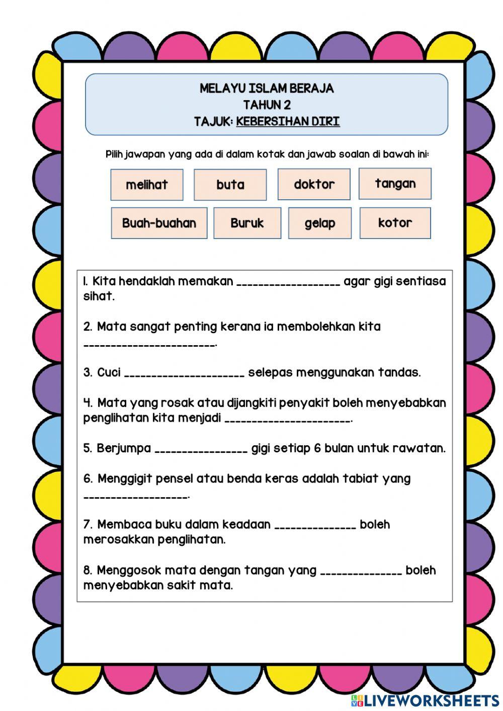 Mib thn 2 - menjaga kesihatan