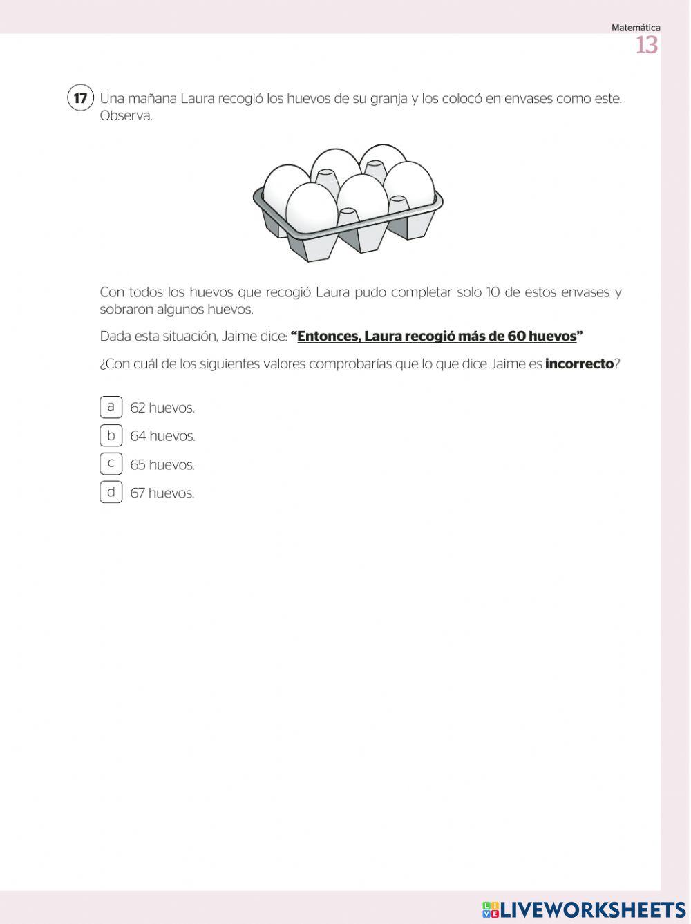Evaluación diagnóstica primero de secundaria parte 2