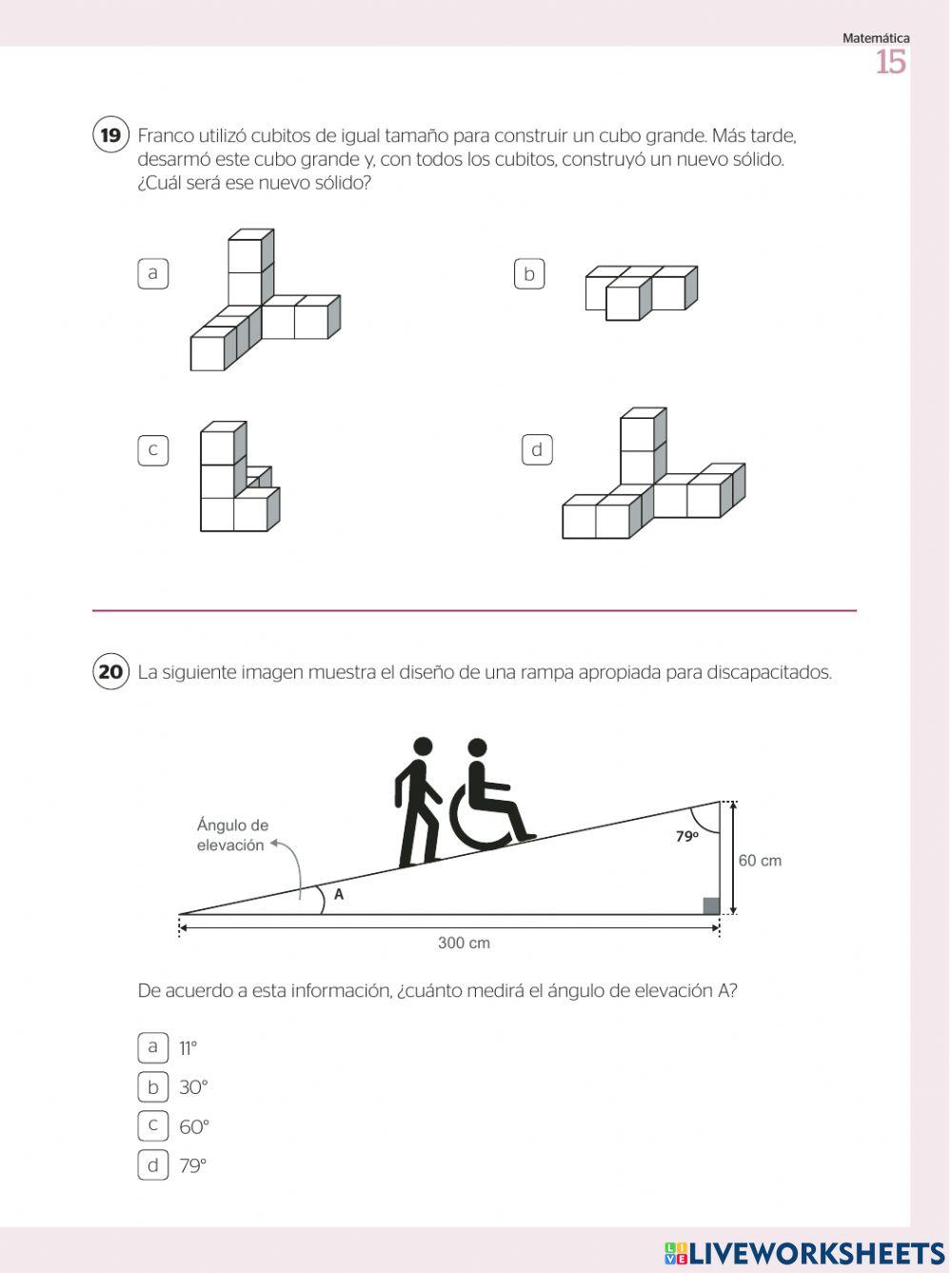 Evaluación diagnóstica primero de secundaria parte 2