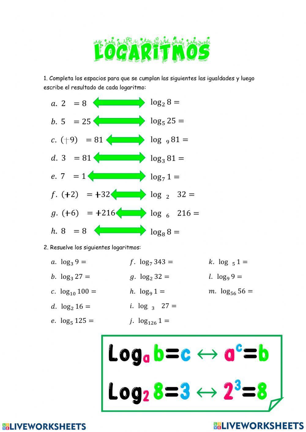 Logaritmos