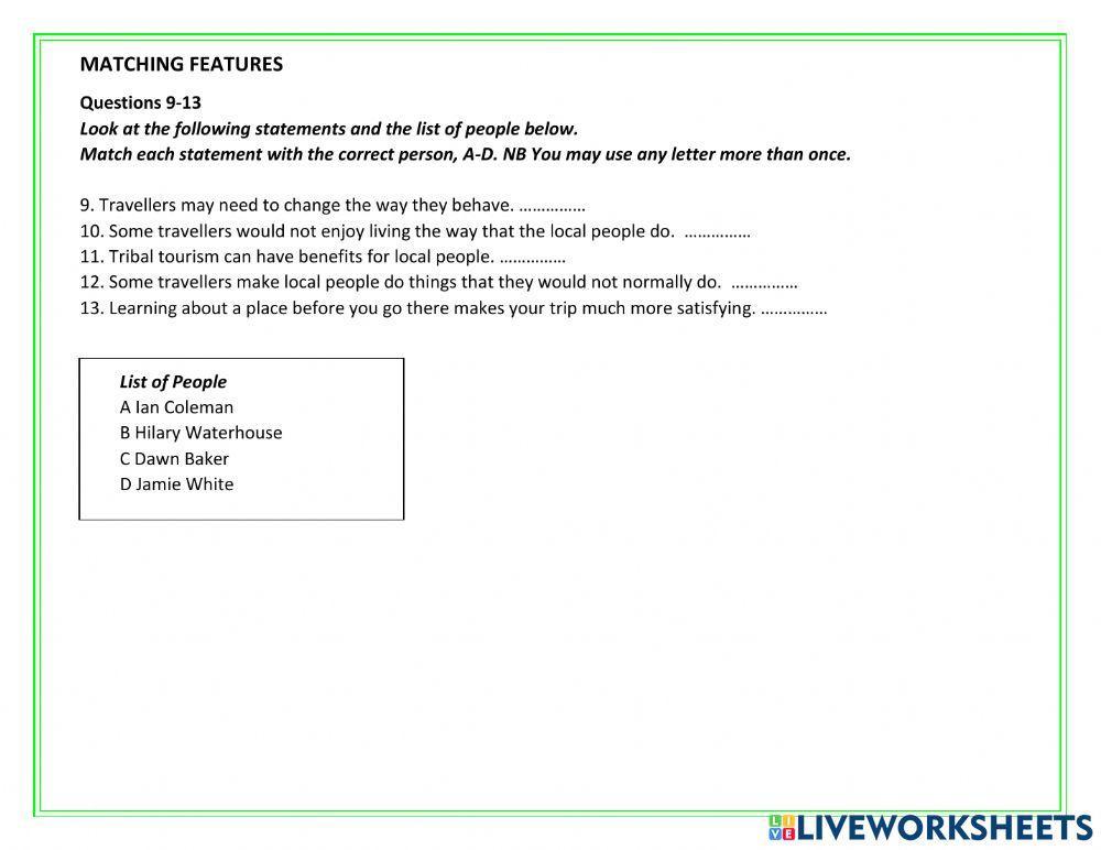 Complete ielts 4 5 unit 8 reading wb worksheet live worksheets