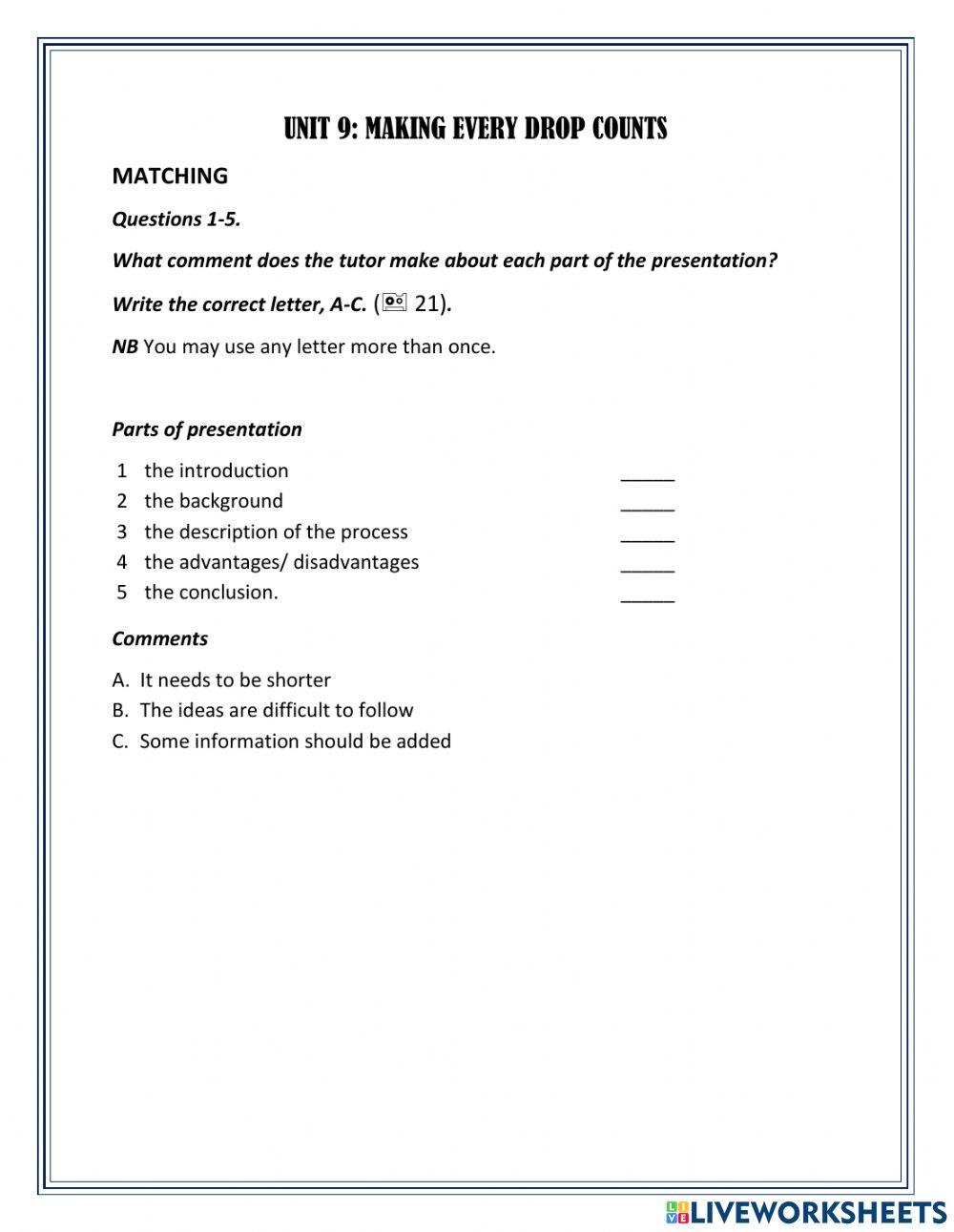 Complete IELTS 4-5 Unit 9 Listening SB