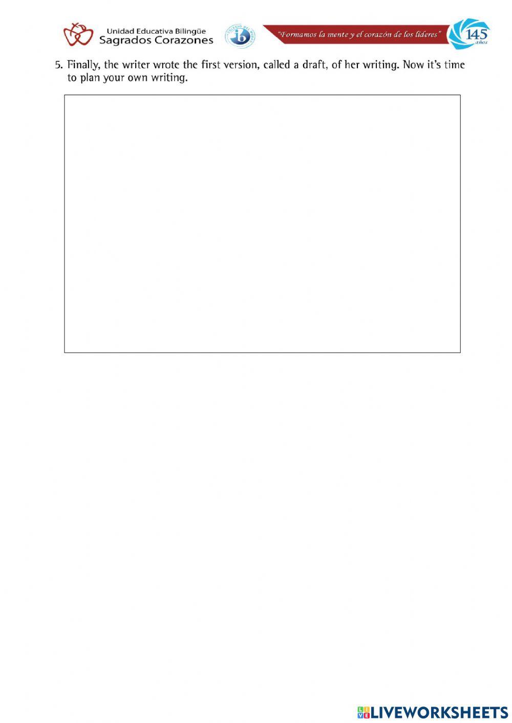 Problem and Solution Paragraph Worksheet