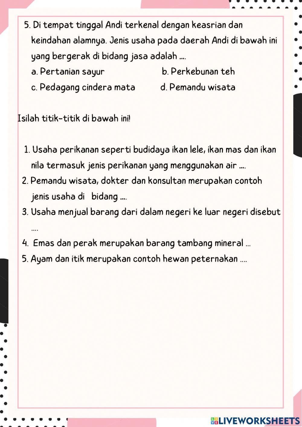 Lkpd ips kelas 5 tema 2 subtema 1