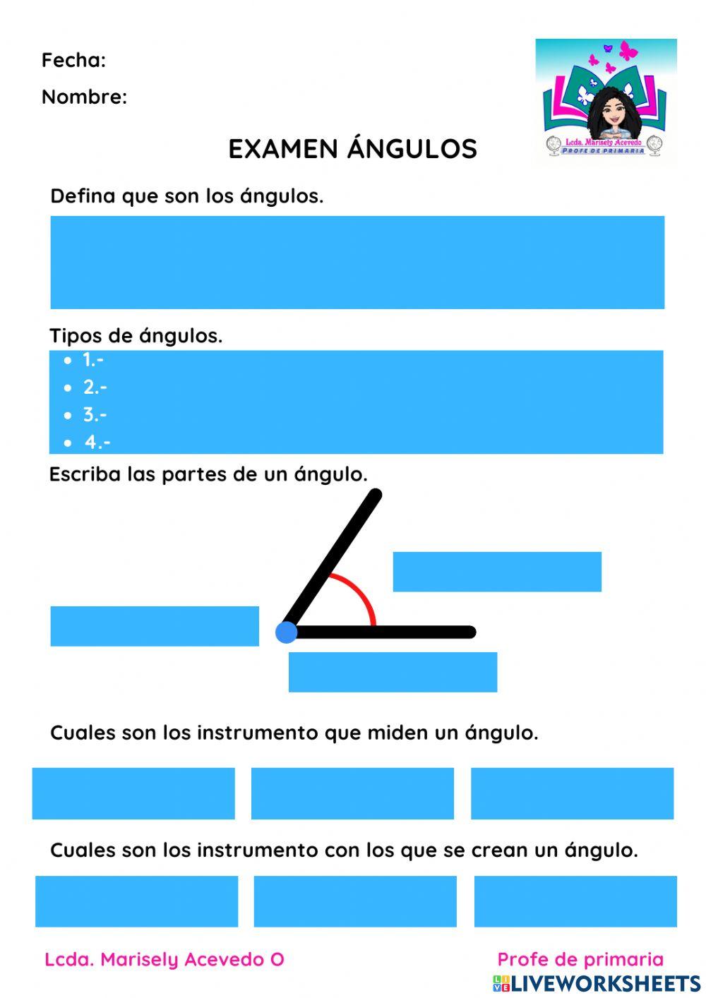 Geometría: ángulos