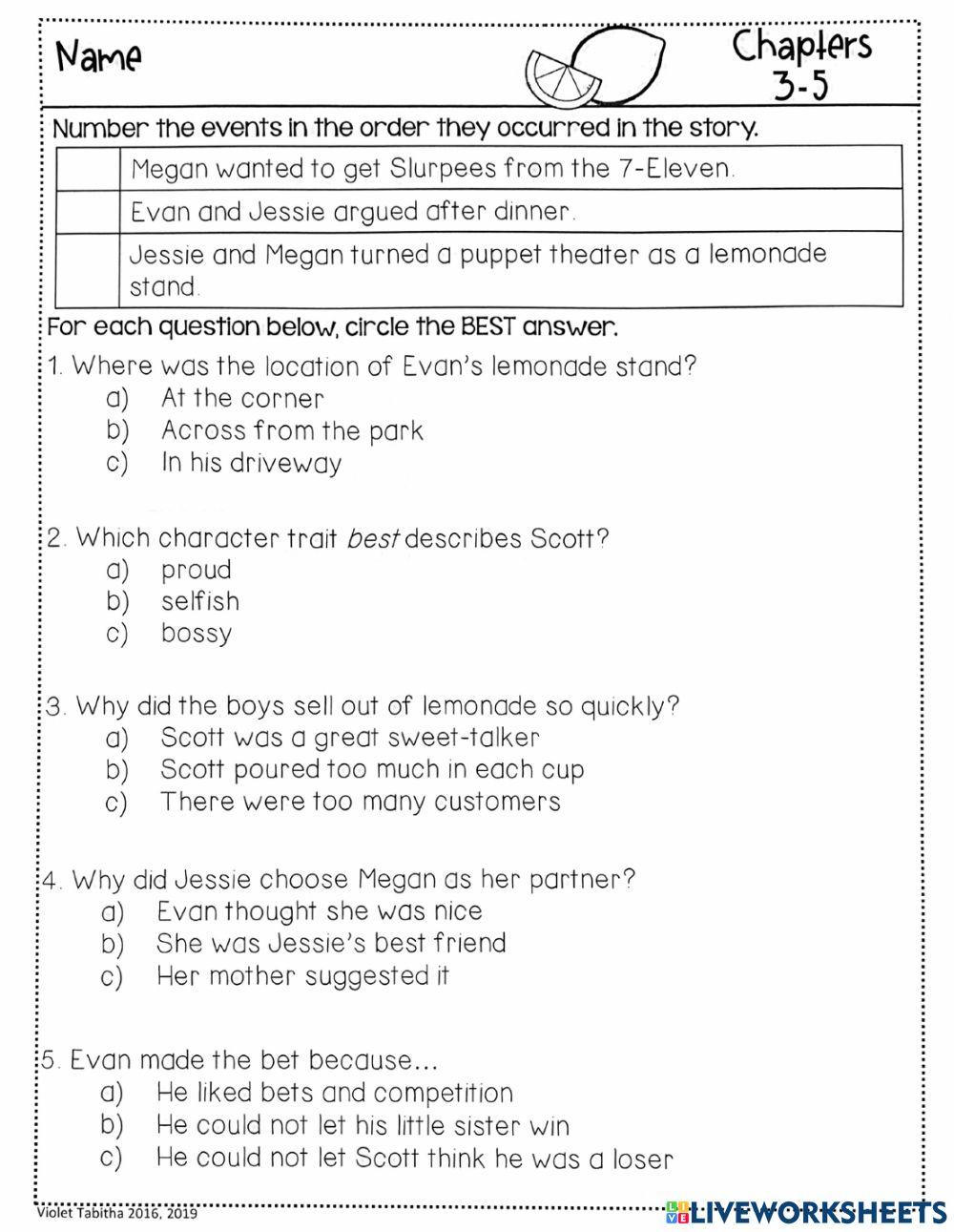 lemonade-war-chapters-3-5-worksheet-live-worksheets