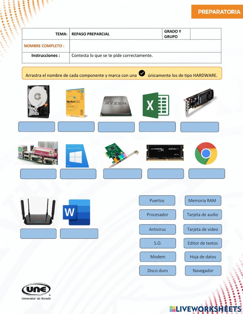 Dispositivos - Hardware - Software